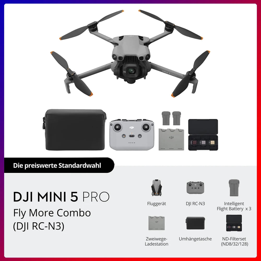 DJI Camera Drone With 4K Video And Obstacle Sensing