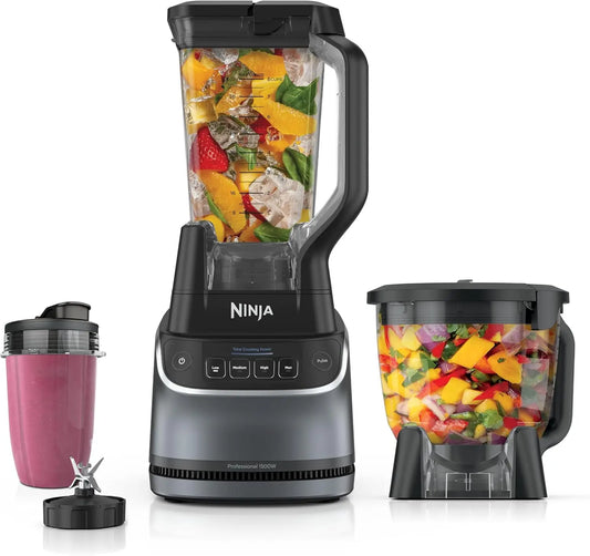 Multifunctional Food Processor and Blender for Smoothies and More