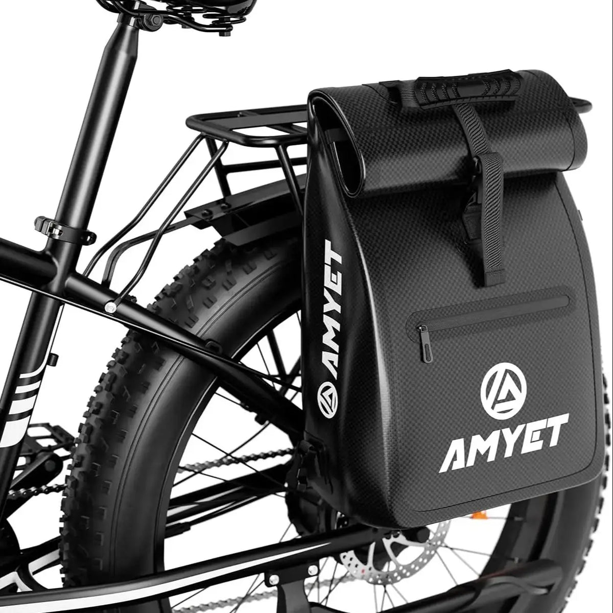AMYET Waterproof Bicycle Rear Rack Pannier Bag With Shoulder Strap