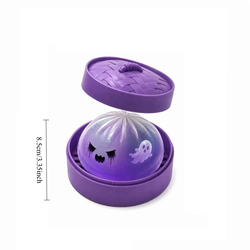 Halloween Ghost Dumpling Squishy Toy Slow Rebound Sensory Gift