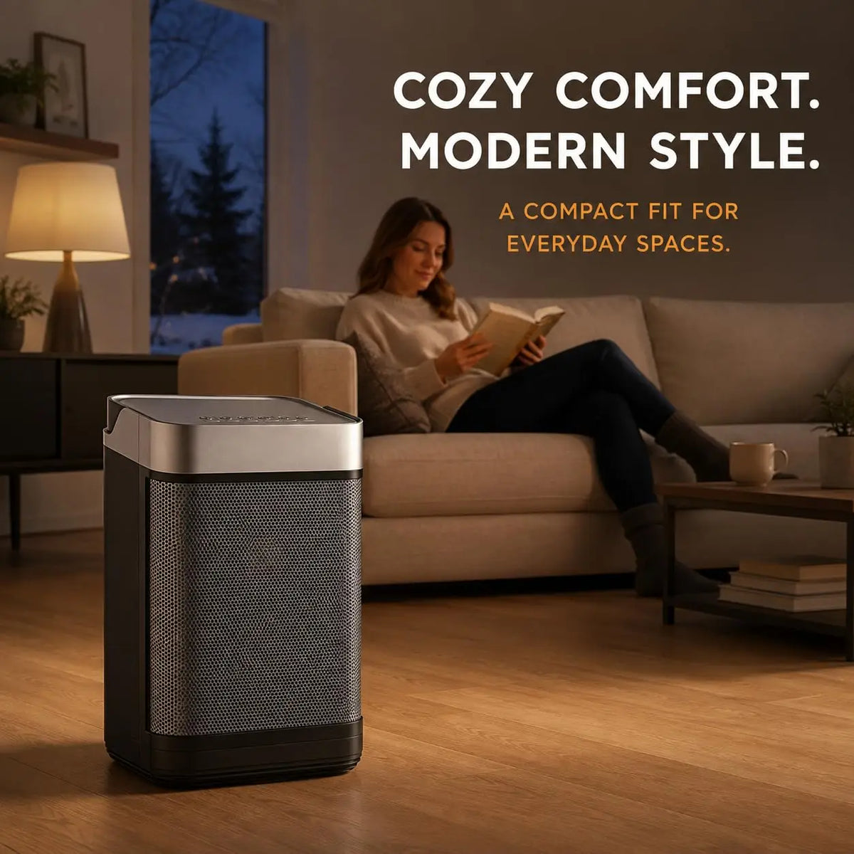 GAOMON Ceramic Space Heater with Remote & Oscillation