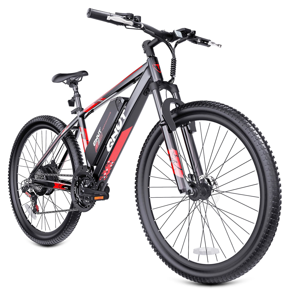 QNUT Victor 3.0 750W Electric Mountain Bike With Front Suspension